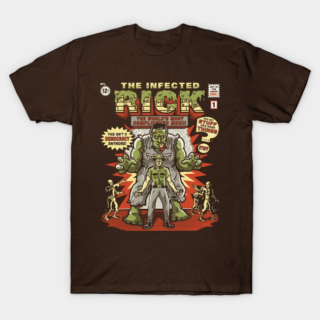 The Infected Rick T-Shirt by Punksthetic